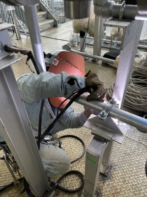 積水化学施工状況