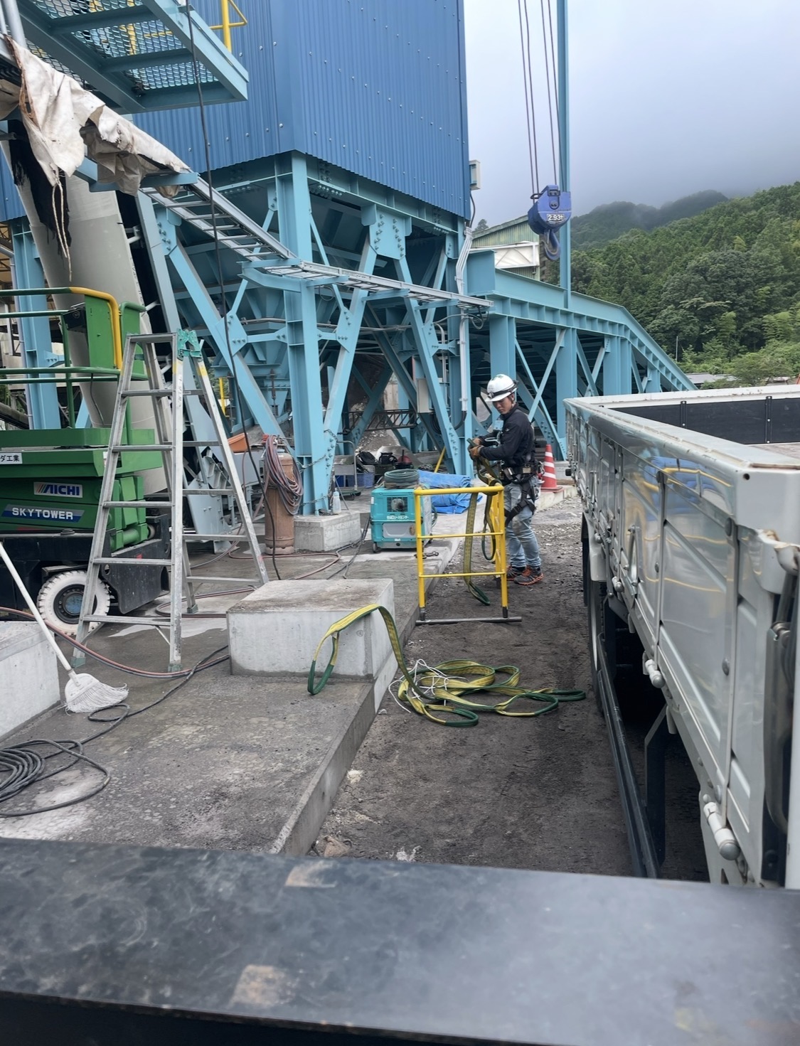 御前崎バイオマス施工